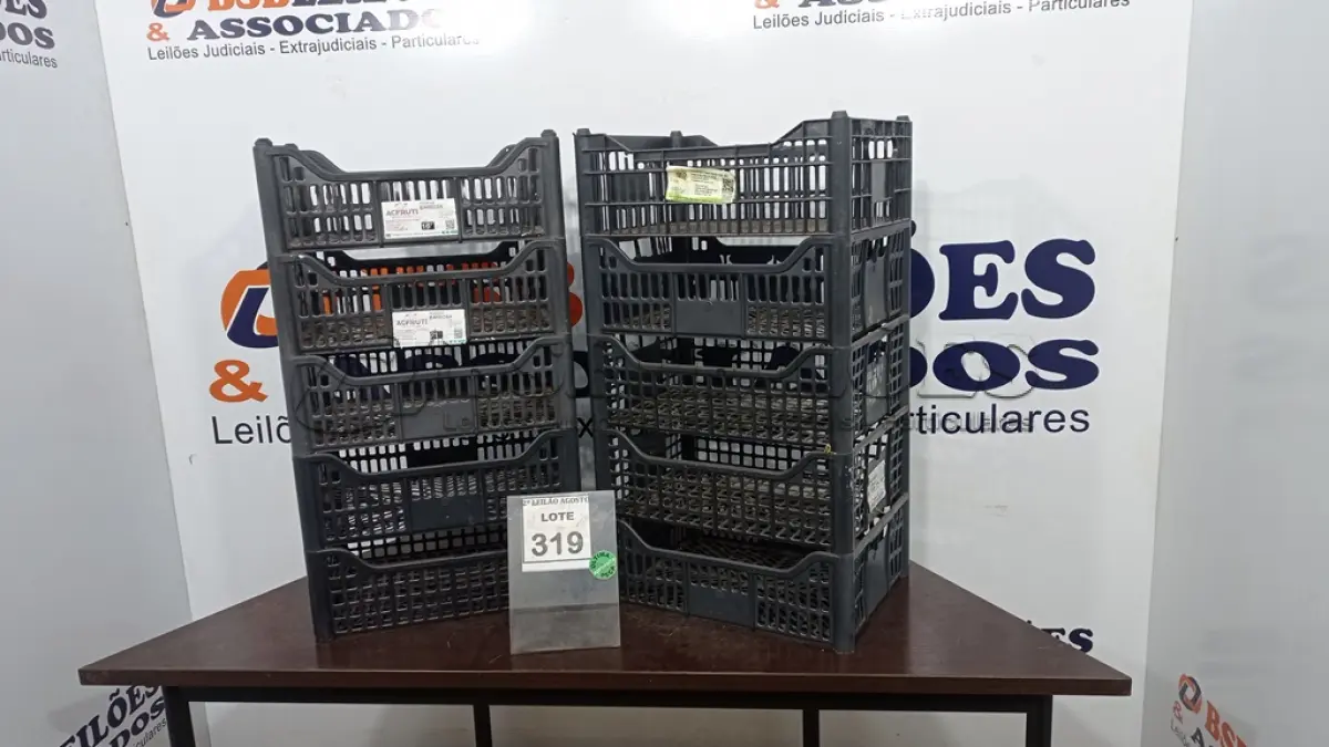 LOTE 319 - 10 CESTAS ORGANIZADORAS. (NO ESTADO) ATENÇÃO! FAZER A VISITAÇÃO ANTES DE ARREMATAR, NÃO SABEMOS SE FUNCIONA. LEILÃO NÃO TEM GARANTIA E NEM DEVOLUÇÃO, SUJEITO A POSSÍVEIS AVARIAS VISÍVEIS/OCULTAS E/OU AUSÊNCIA DE COMPONENTES.
