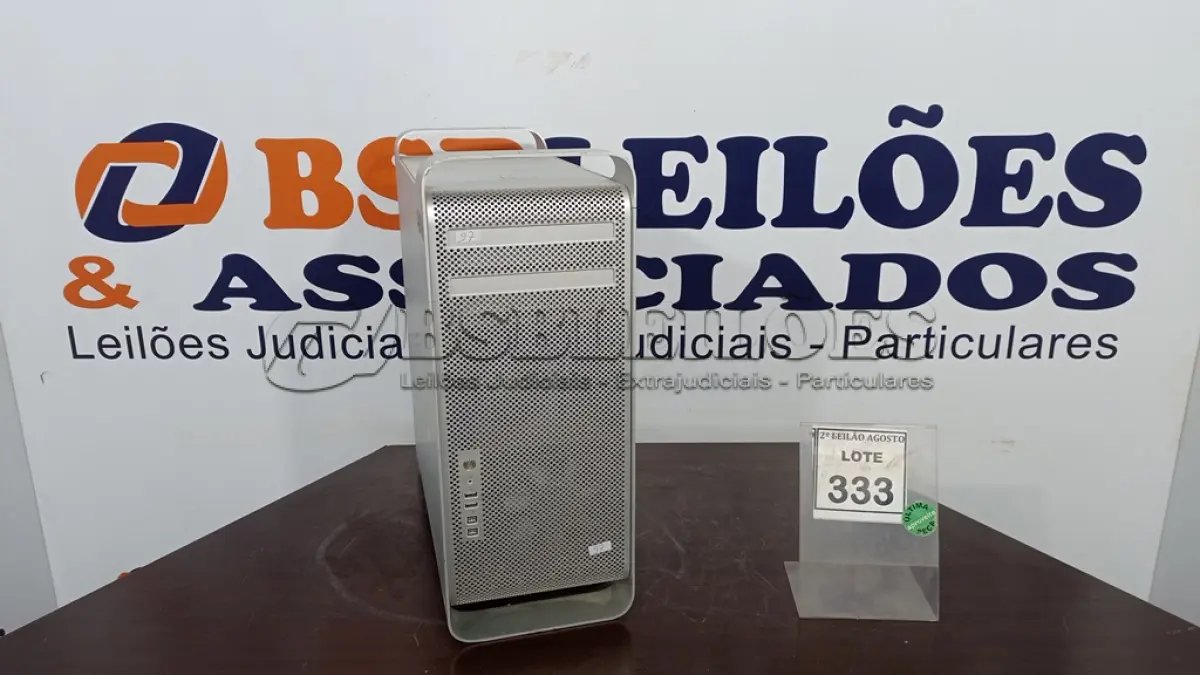 LOTE 333 - 01 SERVIDOR DE IMAC APPLE. (NO ESTADO) ATENÇÃO! FAZER A VISITAÇÃO ANTES DE ARREMATAR, NÃO SABEMOS SE FUNCIONA, LEILÃO NÃO TEM GARANTIA E NEM DEVOLUÇÃO, SUJEITO A POSSÍVEIS AVARIAS VISÍVEIS/OCULTAS E/OU AUSÊNCIA DE COMPONENTES.