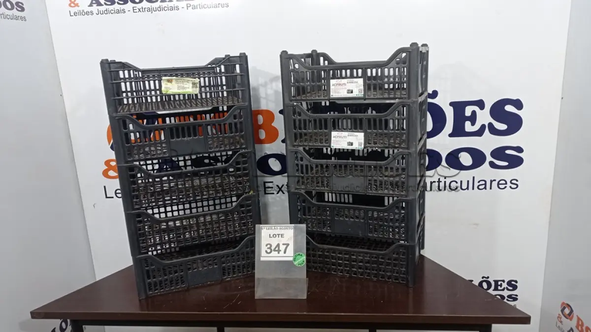 LOTE 347 - 10 CESTAS ORGANIZADORAS. (NO ESTADO) ATENÇÃO! FAZER A VISITAÇÃO ANTES DE ARREMATAR, NÃO SABEMOS SE FUNCIONA. LEILÃO NÃO TEM GARANTIA E NEM DEVOLUÇÃO, SUJEITO A POSSÍVEIS AVARIAS VISÍVEIS/OCULTAS E/OU AUSÊNCIA DE COMPONENTES.