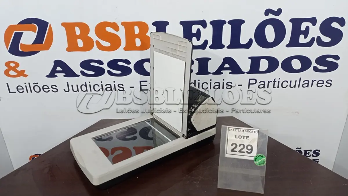LOTE 229 - 01 SCANNER MODELO FI-7280 MARCA FUJITSU. (NO ESTADO) ATENÇÃO! FAZER A VISITAÇÃO ANTES DE ARREMATAR, NÃO SABEMOS SE FUNCIONA. LEILÃO NÃO TEM GARANTIA E NEM DEVOLUÇÃO, SUJEITO A POSSÍVEIS AVARIAS VISÍVEIS/OCULTAS E/OU AUSÊNCIA DE COMPONENTES.