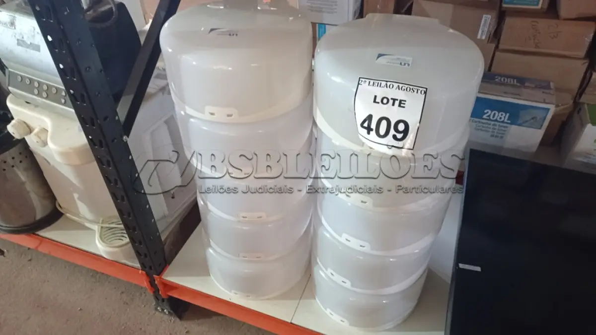 LOTE 409 - 10 DISPENSES DE PAPEL. (NO ESTADO) ATENÇÃO! FAZER A VISITAÇÃO ANTES DE ARREMATAR, NÃO SABEMOS SE FUNCIONA. LEILÃO NÃO TEM GARANTIA E NEM DEVOLUÇÃO, SUJEITO A POSSÍVEIS AVARIAS VISÍVEIS/OCULTAS E/OU AUSÊNCIA DE COMPONENTES.
