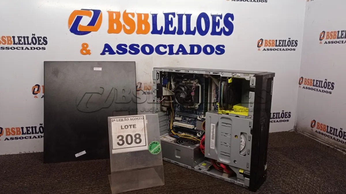 LOTE 308 - 01 CPU MARCA POSITIVO COM 8GB MEMÓRIA COM SSD E HD. (NO ESTADO) ATENÇÃO! FAZER A VISITAÇÃO ANTES DE ARREMATAR, NÃO SABEMOS SE FUNCIONA, LEILÃO NÃO TEM GARANTIA E NEM DEVOLUÇÃO, SUJEITO A POSSÍVEIS AVARIAS VISÍVEIS/OCULTAS E/OU AUSÊNCIA DE COMPONENTES.