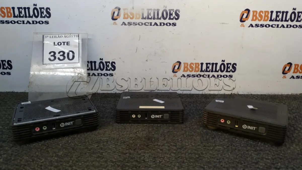 LOTE 330 - 03 MINIS CPU MARCA INIT. (NO ESTADO) ATENÇÃO! FAZER A VISITAÇÃO ANTES DE ARREMATAR, NÃO SABEMOS SE FUNCIONA, LEILÃO NÃO TEM GARANTIA E NEM DEVOLUÇÃO, SUJEITO A POSSÍVEIS AVARIAS VISÍVEIS/OCULTAS E/OU AUSÊNCIA DE COMPONENTES.