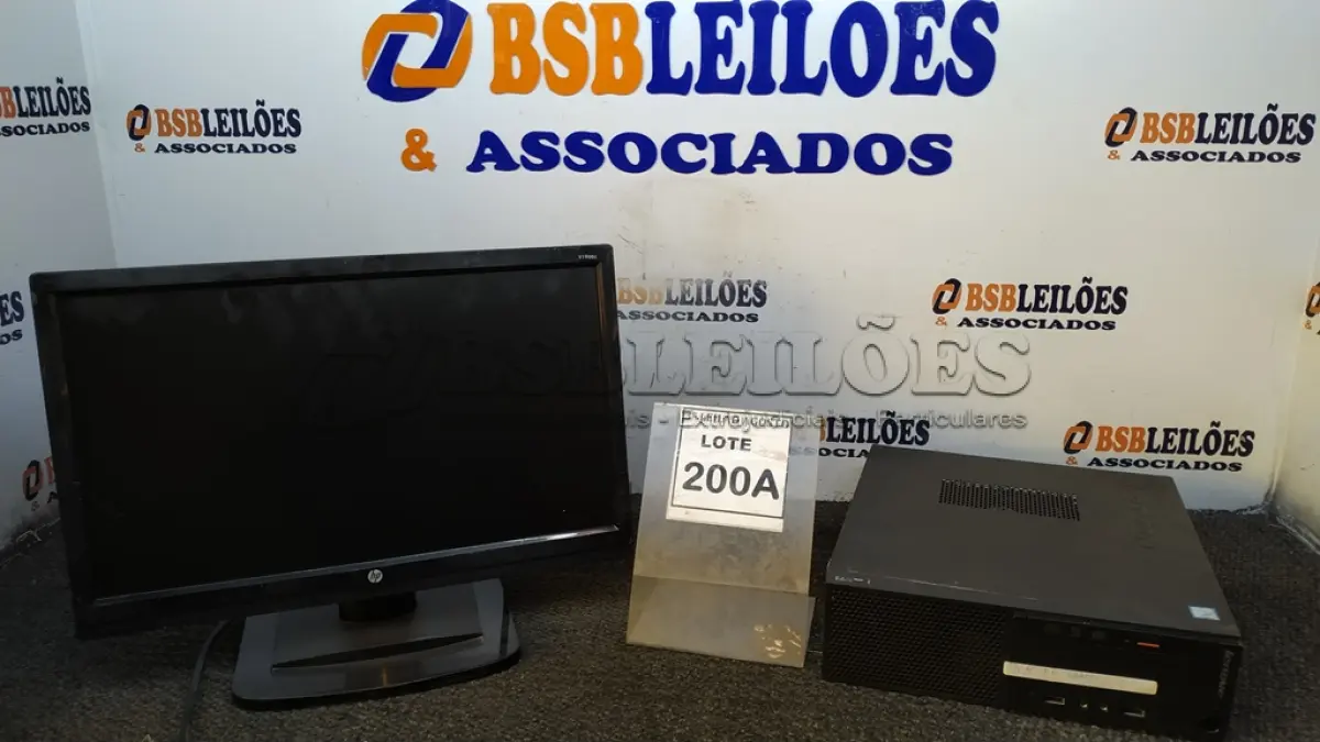 LOTE 200 - 01 CPU I3 6°GERAÇÃO, 4G, HD 500 E 01 MONITOR LENOVO. (NO ESTADO) ATENÇÃO! FAZER A VISITAÇÃO ANTES DE ARREMATAR, NÃO SABEMOS SE FUNCIONA, LEILÃO NÃO TEM GARANTIA E NEM DEVOLUÇÃO, SUJEITO A POSSÍVEIS AVARIAS VISÍVEIS/OCULTAS E/OU AUSÊNCIA DE COMPONENTES.