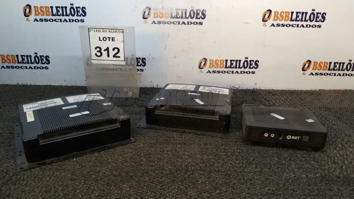 LOTE 312 - 03 MINIS CPU MARCAS E MODELOS DIVERSOS. (NO ESTADO) ATENÇÃO! FAZER A VISITAÇÃO ANTES DE ARREMATAR, NÃO SABEMOS SE FUNCIONA, LEILÃO NÃO TEM GARANTIA E NEM DEVOLUÇÃO, SUJEITO A POSSÍVEIS AVARIAS VISÍVEIS/OCULTAS E/OU AUSÊNCIA DE COMPONENTES.