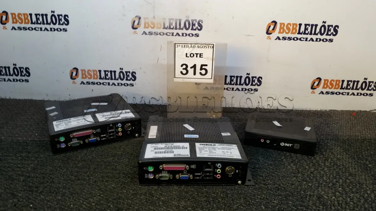 LOTE 315 - 03 MINIS CPU MARCAS E MODELOS DIVERSOS. (NO ESTADO) ATENÇÃO! FAZER A VISITAÇÃO ANTES DE ARREMATAR, NÃO SABEMOS SE FUNCIONA, LEILÃO NÃO TEM GARANTIA E NEM DEVOLUÇÃO, SUJEITO A POSSÍVEIS AVARIAS VISÍVEIS/OCULTAS E/OU AUSÊNCIA DE COMPONENTES.