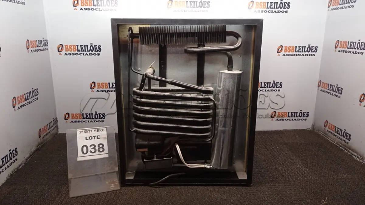 LOTE 038 - 01 ADEGA. (NO ESTADO) ATENÇÃO! FAZER A VISITAÇÃO ANTES DE ARREMATAR, NÃO SABEMOS SE FUNCIONA, LEILÃO NÃO TEM GARANTIA E NEM DEVOLUÇÃO, SUJEITO A POSSÍVEIS AVARIAS VISÍVEIS/OCULTAS E/OU AUSÊNCIA DE COMPONENTES.