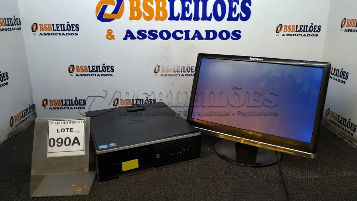 LOTE 090 - 01 CPU I5 2°GERAÇÃO, 2G E 01 MONITOR DELL. (NO ESTADO) ATENÇÃO! FAZER A VISITAÇÃO ANTES DE ARREMATAR, NÃO SABEMOS SE FUNCIONA, LEILÃO NÃO TEM GARANTIA E NEM DEVOLUÇÃO, SUJEITO A POSSÍVEIS AVARIAS VISÍVEIS/OCULTAS E/OU AUSÊNCIA DE COMPONENTES.