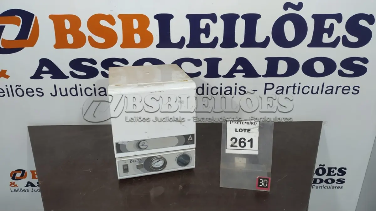 LOTE 261 - 01 ESTUFA DE ESTERILIZAÇÃO E SECAGEM. (NO ESTADO) ATENÇÃO! FAZER A VISITAÇÃO ANTES DE ARREMATAR, NÃO SABEMOS SE FUNCIONA, LEILÃO NÃO TEM GARANTIA E NEM DEVOLUÇÃO, SUJEITO A POSSÍVEIS AVARIAS VISÍVEIS/OCULTAS E/OU AUSÊNCIA DE COMPONENTES.