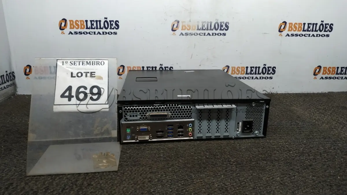 LOTE 469 - 01 CPU MARCA POSITIVO COM 8GB MEMORIA COM SSD E HD. (NO ESTADO) ATENÇÃO! FAZER A VISITAÇÃO ANTES DE ARREMATAR, NÃO SABEMOS SE FUNCIONA, LEILÃO NÃO TEM GARANTIA E NEM DEVOLUÇÃO, SUJEITO A POSSÍVEIS AVARIAS VISÍVEIS/OCULTAS E/OU AUSÊNCIA DE COMPONENTES.