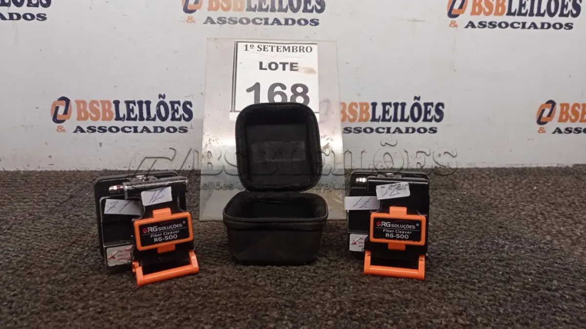 LOTE 168 - 02 CORTADORES DE FIO DE FIBRA ÓTICA. (NO ESTADO) ATENÇÃO! FAZER A VISITAÇÃO ANTES DE ARREMATAR, NÃO SABEMOS SE FUNCIONA, LEILÃO NÃO TEM GARANTIA E NEM DEVOLUÇÃO, SUJEITO A POSSÍVEIS AVARIAS VISÍVEIS/OCULTAS E/OU AUSÊNCIA DE COMPONENTES