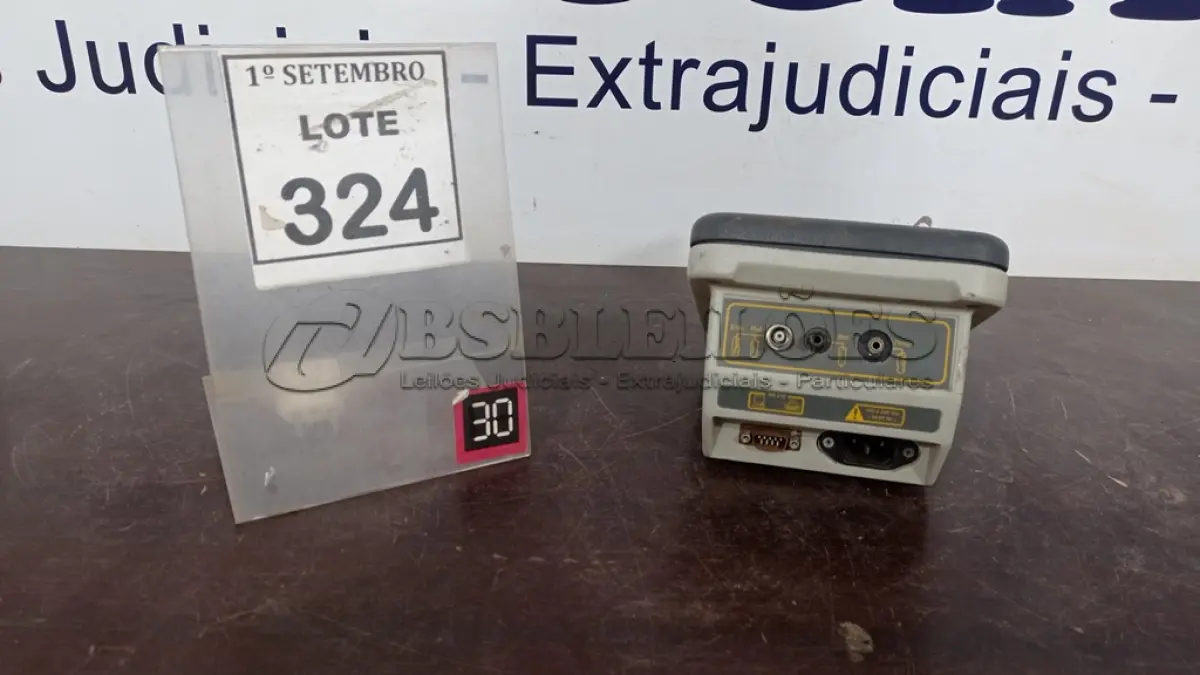 LOTE 324 - 01 PHMETRO DM-20. (NO ESTADO) ATENÇÃO! FAZER A VISITAÇÃO ANTES DE ARREMATAR, NÃO SABEMOS SE FUNCIONA, LEILÃO NÃO TEM GARANTIA E NEM DEVOLUÇÃO, SUJEITO A POSSÍVEIS AVARIAS VISÍVEIS/OCULTAS E/OU AUSÊNCIA DE COMPONENTES.