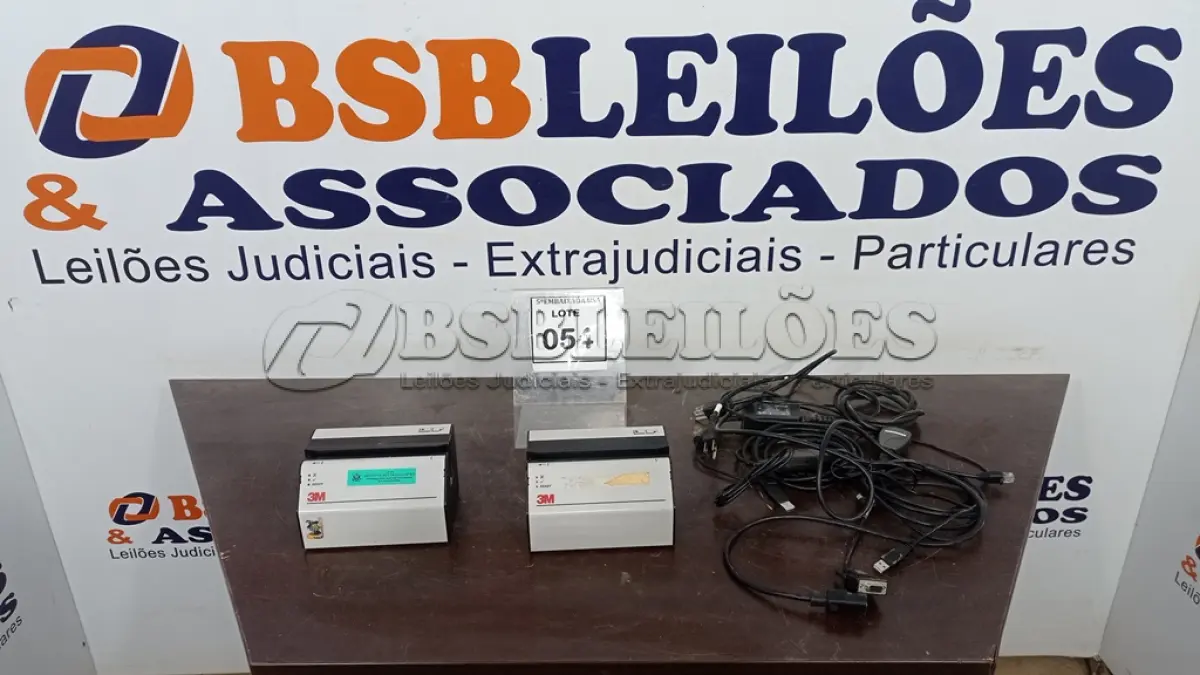 LOTE 054 - 02 SCANNERS 3M. (NO ESTADO EM QUE SE ENCONTRA. SUJEITO A AVARIAS OCULTAS/VISÍVEIS.)