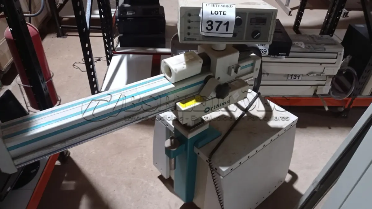 LOTE 371 - 01 EQUIPAMENTO DE FISIOTERAPIA ORTHIMA. (NO ESTADO) ATENÇÃO! FAZER A VISITAÇÃO ANTES DE ARREMATAR, NÃO SABEMOS SE FUNCIONA, LEILÃO NÃO TEM GARANTIA E NEM DEVOLUÇÃO, SUJEITO A POSSÍVEIS AVARIAS VISÍVEIS/OCULTAS E/OU AUSÊNCIA DE COMPONENTES.