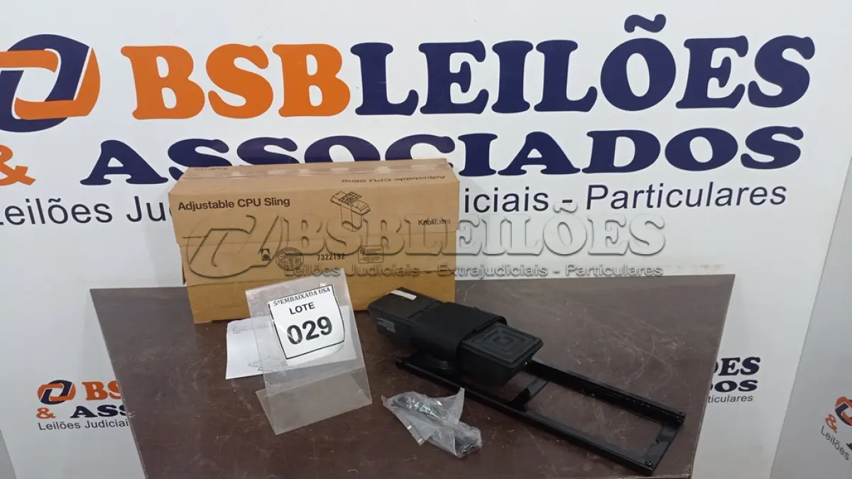 LOTE 029 - 01 ADJUSTABLE CPU SLING (SURPORTE PARA CPU). (NO ESTADO EM QUE SE ENCONTRA. SUJEITO A AVARIAS OCULTAS/VISÍVEIS.)