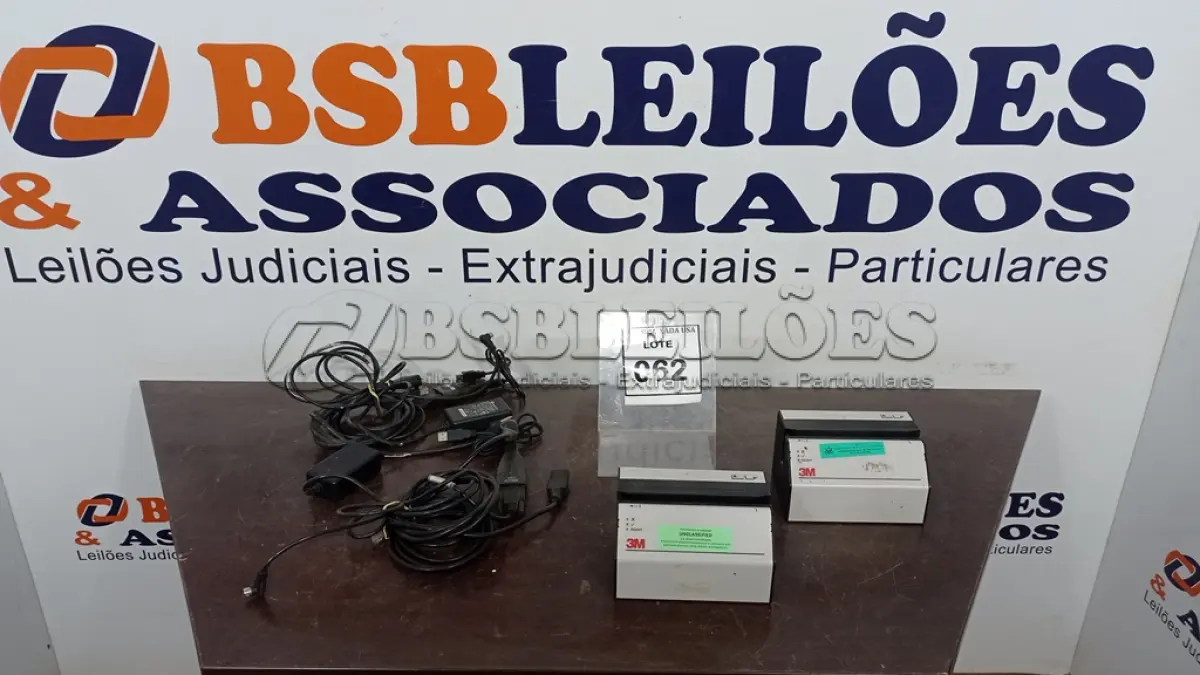 LOTE 062 - 02 SCANNERS 3M. (NO ESTADO EM QUE SE ENCONTRA. SUJEITO A AVARIAS OCULTAS/VISÍVEIS.)
