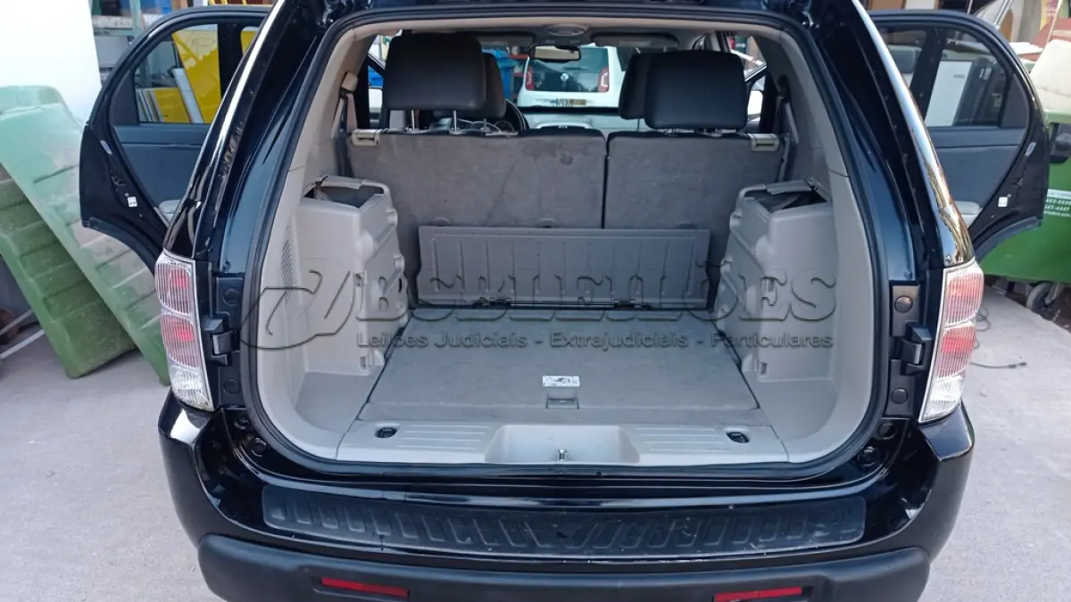 LOTE 603 - 01 I/CHEVROLET EQUINOX LT, ANO 2005, COR PRETA, GASOLINA, AUTOMÁTICA (NO ESTADO).
