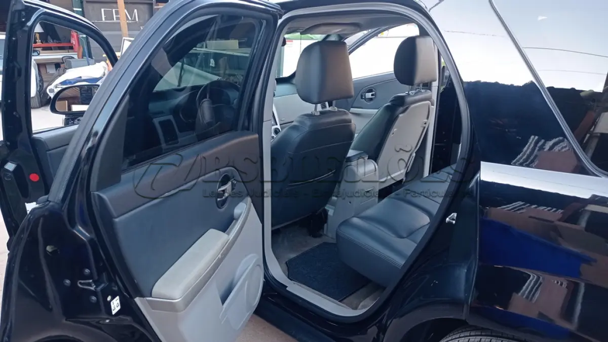 LOTE 603 - 01 I/CHEVROLET EQUINOX LT, ANO 2005, COR PRETA, GASOLINA, AUTOMÁTICA (NO ESTADO).