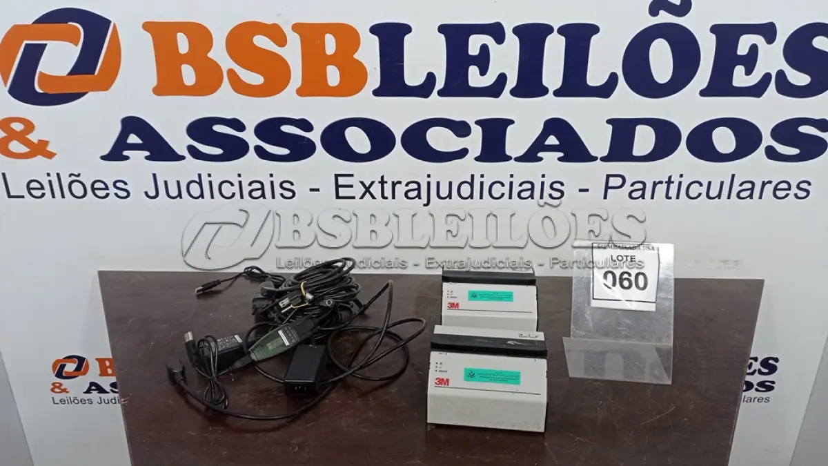 LOTE 060 - 02 SCANNERS 3M. (NO ESTADO EM QUE SE ENCONTRA. SUJEITO A AVARIAS OCULTAS/VISÍVEIS.)