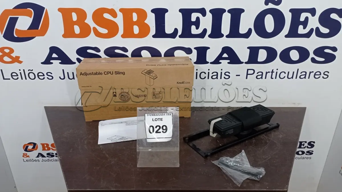 LOTE 029 - 01 ADJUSTABLE CPU SLING (SURPORTE PARA CPU). (NO ESTADO EM QUE SE ENCONTRA. SUJEITO A AVARIAS OCULTAS/VISÍVEIS.)