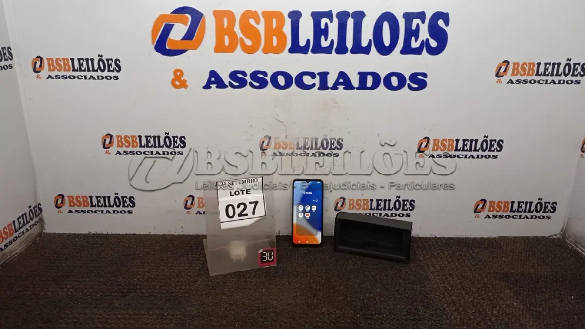 LOTE 027 - 01 SMARTPHONE MODELO A14 MARCA SAMSUNG. (NO ESTADO) ATENÇÃO! FAZER A VISITAÇÃO ANTES DE ARREMATAR, NÃO SABEMOS SE FUNCIONA, LEILÃO NÃO TEM GARANTIA E NEM DEVOLUÇÃO, SUJEITO A POSSÍVEIS AVARIAS VISÍVEIS/OCULTAS E/OU AUSÊNCIA DE COMPONENTES.
