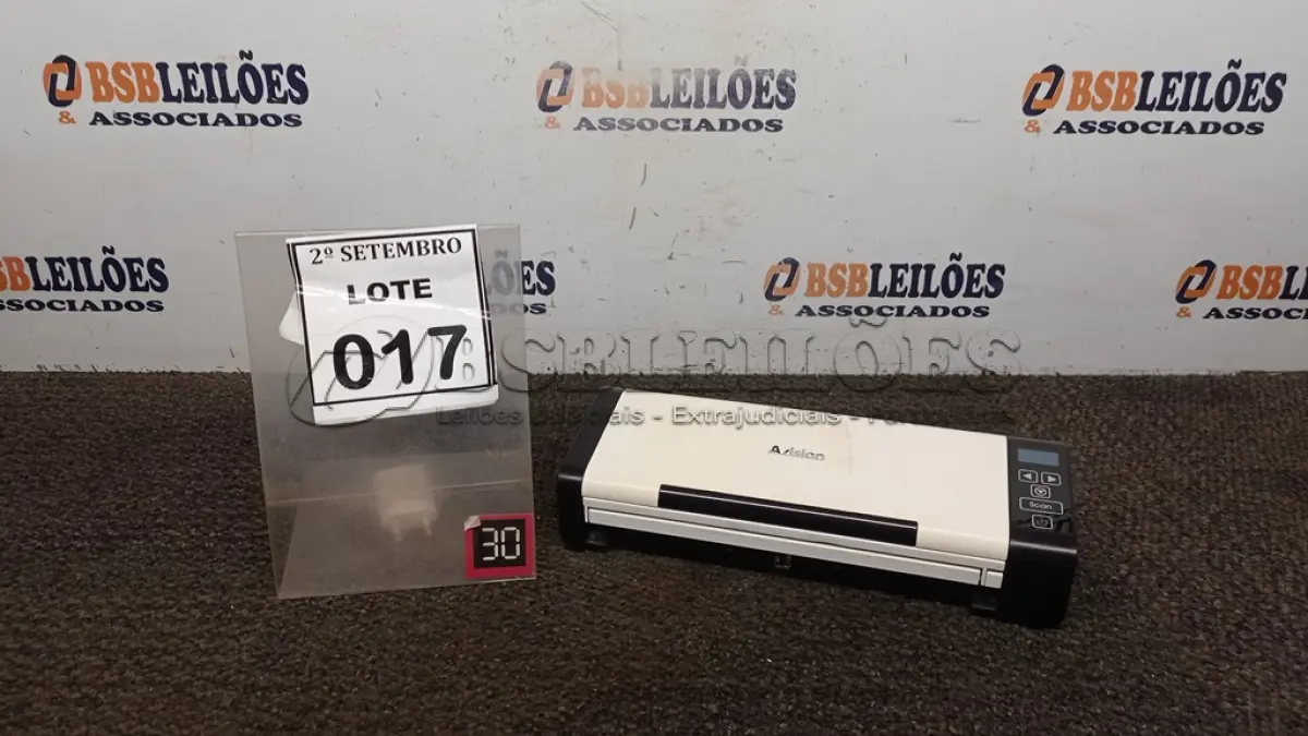 LOTE 017 - 01 SCANNER AVISION. (NO ESTADO) ATENÇÃO! FAZER A VISITAÇÃO ANTES DE ARREMATAR, NÃO SABEMOS SE FUNCIONA, LEILÃO NÃO TEM GARANTIA E NEM DEVOLUÇÃO, SUJEITO A POSSÍVEIS AVARIAS VISÍVEIS/OCULTAS E/OU AUSÊNCIA DE COMPONENTES.