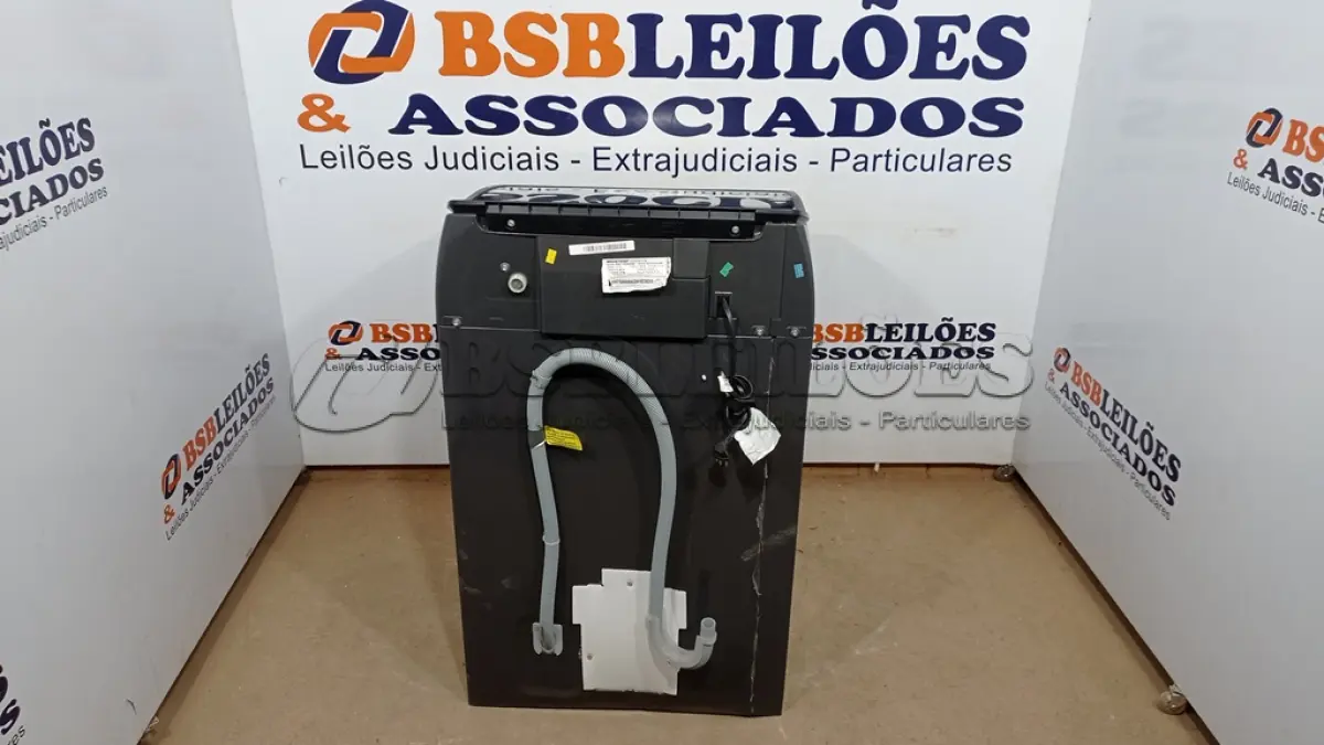 LOTE 043 - 01 MÁQUINA DE LAVAR BRASTEMP 15KG CINZA - BWT15A9 • 110VOLTS (NO ESTADO, NÃO SABEMOS SE FUNCIONA. LEILÃO NÃO TEM GARANTIA E NEM DEVOLUÇÃO, SUJEITO A POSSÍVEIS AVARIAS VISÍVEIS/OCULTAS E/OU AUSÊNCIA DE COMPONENTES)