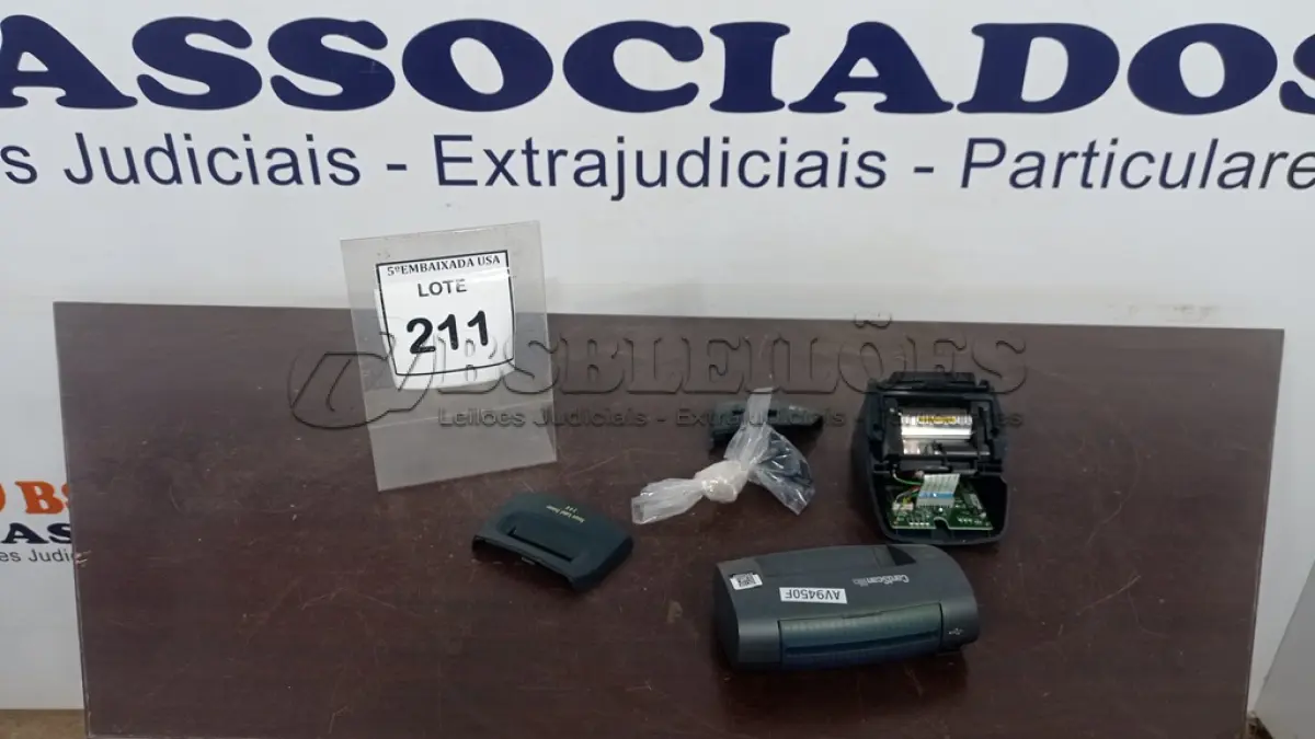 LOTE 211 - 01 SMART LABEL E 01 CARD SCAN. (NO ESTADO EM QUE SE ENCONTRA. SUJEITO A AVARIAS OCULTAS/VISÍVEIS.) AV9450G/ AV9450F