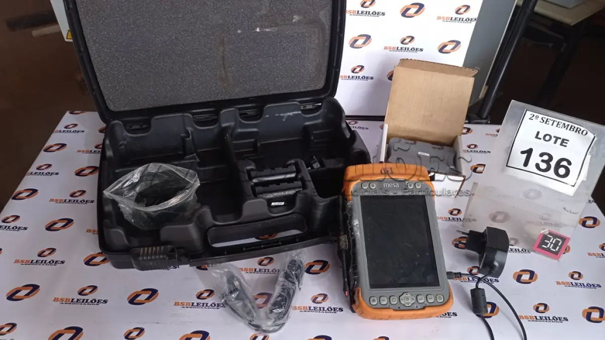 LOTE 136 - 01 TABLET JUNIPER MESA. (NO ESTADO) ATENÇÃO! FAZER A VISITAÇÃO ANTES DE ARREMATAR, NÃO SABEMOS SE FUNCIONA, LEILÃO NÃO TEM GARANTIA E NEM DEVOLUÇÃO, SUJEITO A POSSÍVEIS AVARIAS VISÍVEIS/OCULTAS E/OU AUSÊNCIA DE COMPONENTES.