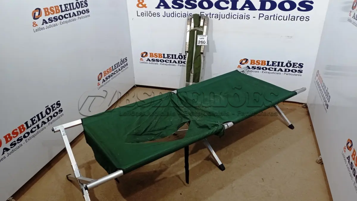 LOTE 260 - 02 CAMAS DE CAMPANA. (NO ESTADO) ATENÇÃO! FAZER A VISITAÇÃO ANTES DE ARREMATAR, NÃO SABEMOS SE FUNCIONA, LEILÃO NÃO TEM GARANTIA E NEM DEVOLUÇÃO, SUJEITO A POSSÍVEIS AVARIAS VISÍVEIS/OCULTAS E/OU AUSÊNCIA DE COMPONENTES.
