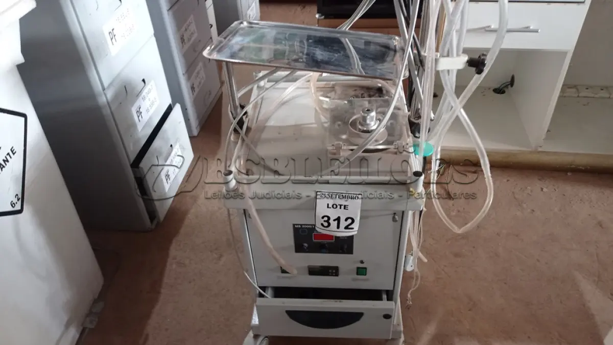 LOTE 312 - 01 APARELHO MÉDICO MEDIDOR DE FLUXOS. (NO ESTADO) ATENÇÃO! FAZER A VISITAÇÃO ANTES DE ARREMATAR, NÃO SABEMOS SE FUNCIONA, LEILÃO NÃO TEM GARANTIA E NEM DEVOLUÇÃO, SUJEITO A POSSÍVEIS AVARIAS VISÍVEIS/OCULTAS E/OU AUSÊNCIA DE COMPONENTES.