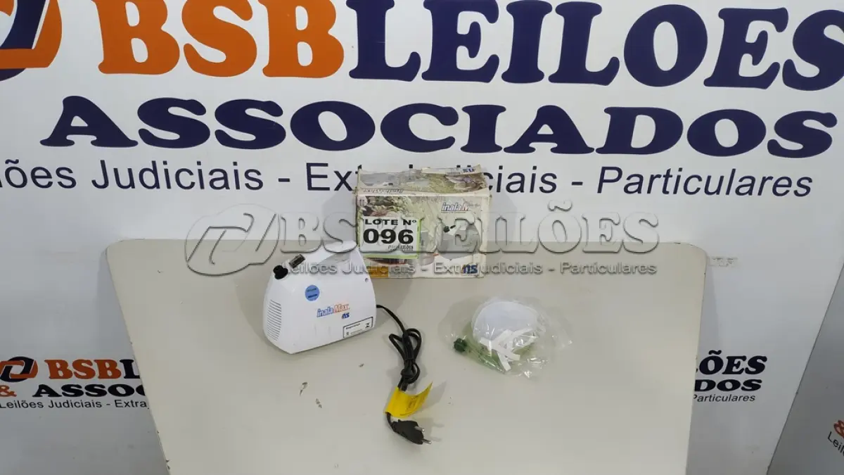 LOTE 096 - 01 INALADOR/NEBULIZADOR NS INALAMAX IM-2000 BIVOLT (NO ESTADO, NÃO SABEMOS SE FUNCIONA. LEILÃO NÃO TEM GARANTIA E NEM DEVOLUÇÃO, SUJEITO A POSSÍVEIS AVARIAS VISÍVEIS/OCULTAS E/OU AUSÊNCIA DE COMPONENTES)