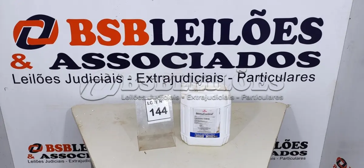 LOTE 144 - 01 STIMUCONTROL 5 LITROS SIMBIOSE. (NO ESTADO, NÃO SABEMOS SE FUNCIONA. LEILÃO NÃO TEM GARANTIA E NEM DEVOLUÇÃO, SUJEITO A POSSÍVEIS AVARIAS VISÍVEIS/OCULTAS E/OU AUSÊNCIA DE COMPONENTES)