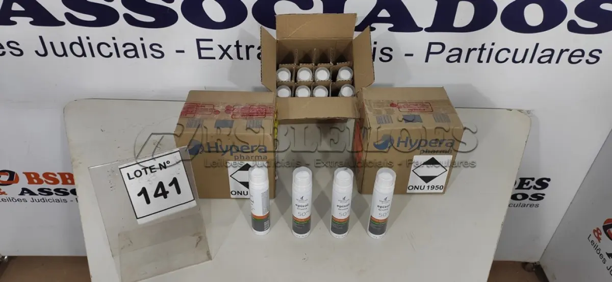 LOTE 141 - 36 PROTETORRES SOLAR FACIAL EPISOL SPRAY BRUMA FPS 50 75ML. (NO ESTADO, NÃO SABEMOS SE FUNCIONA. LEILÃO NÃO TEM GARANTIA E NEM DEVOLUÇÃO, SUJEITO A POSSÍVEIS AVARIAS VISÍVEIS/OCULTAS E/OU AUSÊNCIA DE COMPONENTES)