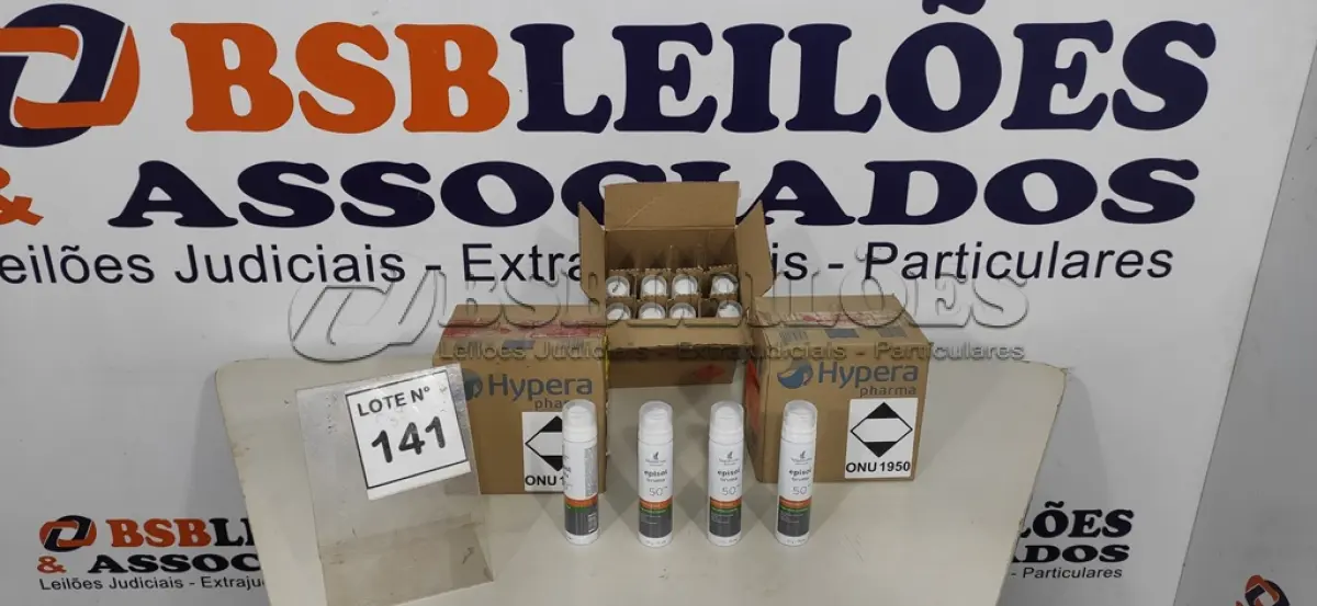 LOTE 141 - 36 PROTETORRES SOLAR FACIAL EPISOL SPRAY BRUMA FPS 50 75ML. (NO ESTADO, NÃO SABEMOS SE FUNCIONA. LEILÃO NÃO TEM GARANTIA E NEM DEVOLUÇÃO, SUJEITO A POSSÍVEIS AVARIAS VISÍVEIS/OCULTAS E/OU AUSÊNCIA DE COMPONENTES)