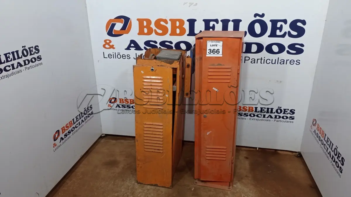 LOTE 366 - 02 CANCELAS AUTOMÁTICAS (SEM BRAÇO). (NO ESTADO) ATENÇÃO! FAZER A VISITAÇÃO ANTES DE ARREMATAR, NÃO SABEMOS SE FUNCIONA, LEILÃO NÃO TEM GARANTIA E NEM DEVOLUÇÃO, SUJEITO A POSSÍVEIS AVARIAS VISÍVEIS/OCULTAS E/OU AUSÊNCIA DE COMPONENTES.