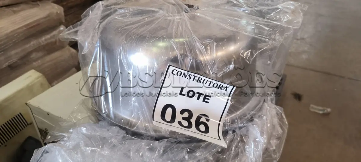 LOTE 036 - 05 CUBAS EM INOX REDONDAS 150MM. (NO ESTADO) ATENÇÃO! FAZER A VISITAÇÃO ANTES DE ARREMATAR, NÃO SABEMOS SE FUNCIONA, LEILÃO NÃO TEM GARANTIA E NEM DEVOLUÇÃO, SUJEITO A POSSÍVEIS AVARIAS VISÍVEIS/OCULTAS E/OU AUSÊNCIA DE COMPONENTES.