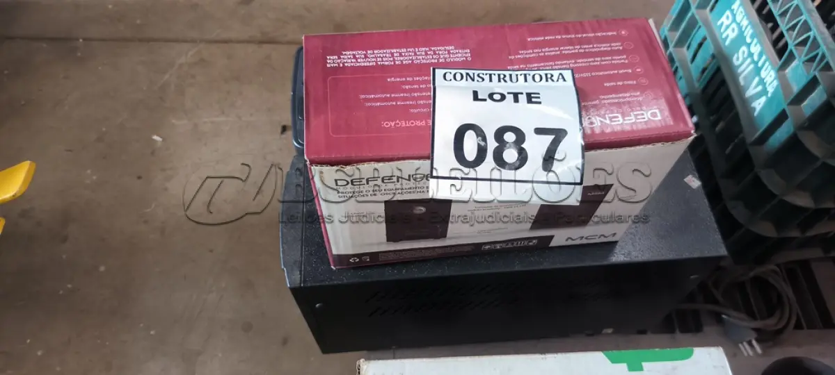 LOTE 087 - 02 ESTABILIZADORES E 01 NOBREAK. (NO ESTADO) ATENÇÃO! FAZER A VISITAÇÃO ANTES DE ARREMATAR, NÃO SABEMOS SE FUNCIONA, LEILÃO NÃO TEM GARANTIA E NEM DEVOLUÇÃO, SUJEITO A POSSÍVEIS AVARIAS VISÍVEIS/OCULTAS E/OU AUSÊNCIA DE COMPONENTES.