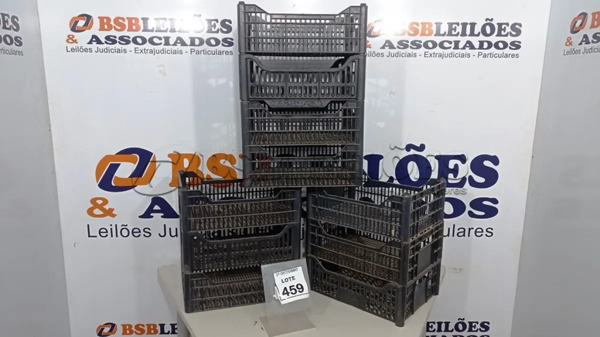 LOTE 459 - 10 CESTAS ORGANIZADORAS. (NO ESTADO) ATENÇÃO! FAZER A VISITAÇÃO ANTES DE ARREMATAR, NÃO SABEMOS SE FUNCIONA, LEILÃO NÃO TEM GARANTIA E NEM DEVOLUÇÃO, SUJEITO A POSSÍVEIS AVARIAS VISÍVEIS/OCULTAS E/OU AUSÊNCIA DE COMPONENTES.