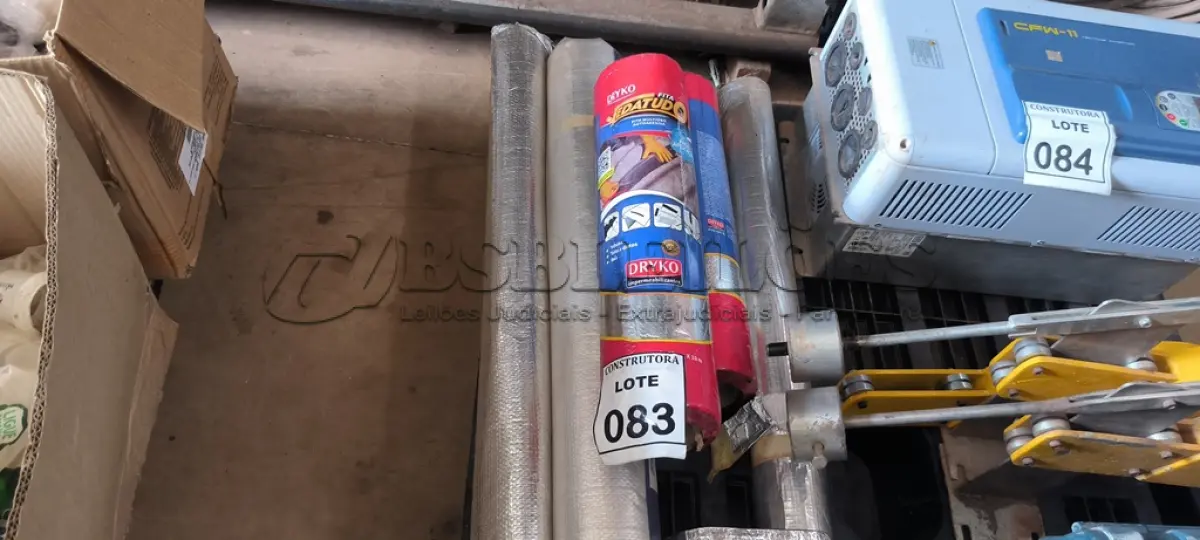 LOTE 083 - 01 LOTE COM FITAS MULTIUSO AUTO ADESIVAS. (NO ESTADO) ATENÇÃO! FAZER A VISITAÇÃO ANTES DE ARREMATAR, NÃO SABEMOS SE FUNCIONA, LEILÃO NÃO TEM GARANTIA E NEM DEVOLUÇÃO, SUJEITO A POSSÍVEIS AVARIAS VISÍVEIS/OCULTAS E/OU AUSÊNCIA DE COMPONENTES.