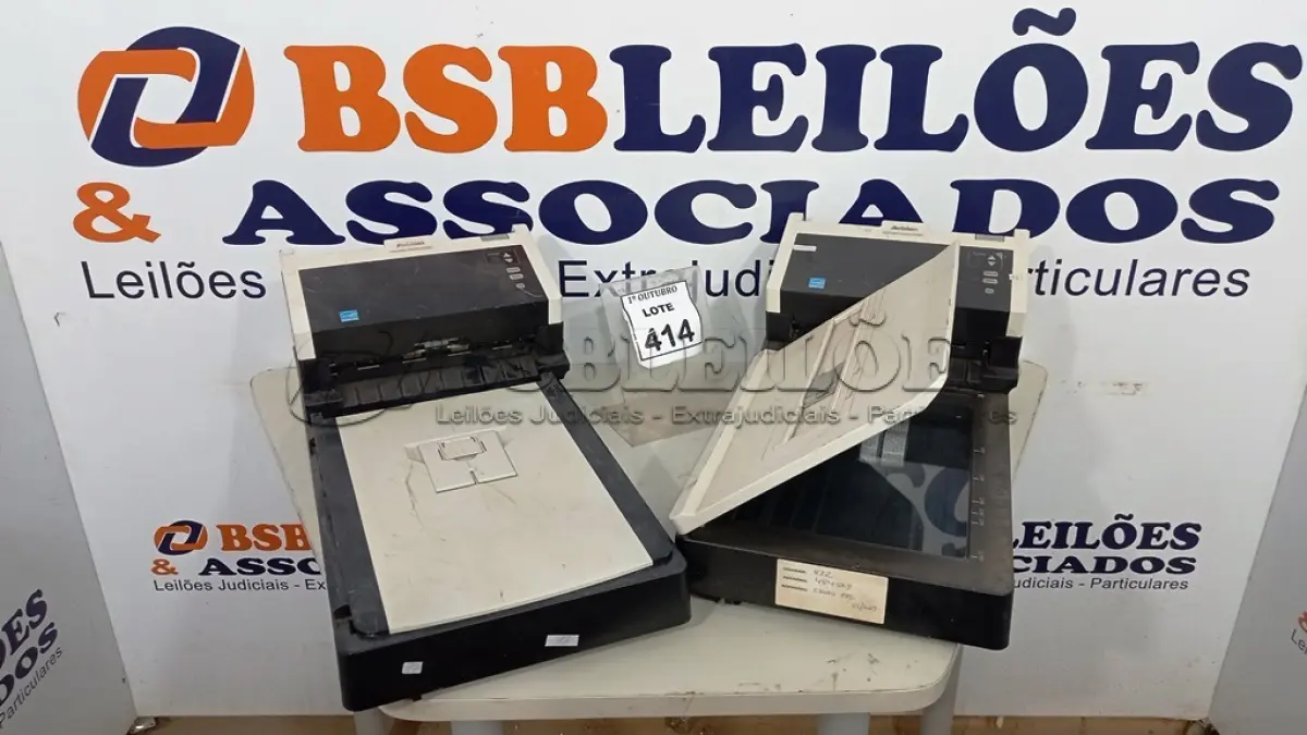 LOTE 414 - 02 SCANNERS MARCA AVISION. (NO ESTADO) ATENÇÃO! FAZER A VISITAÇÃO ANTES DE ARREMATAR, NÃO SABEMOS SE FUNCIONA. LEILÃO NÃO TEM GARANTIA E NEM DEVOLUÇÃO, SUJEITO A POSSÍVEIS AVARIAS VISÍVEIS/OCULTAS E/OU AUSÊNCIA DE COMPONENTES.