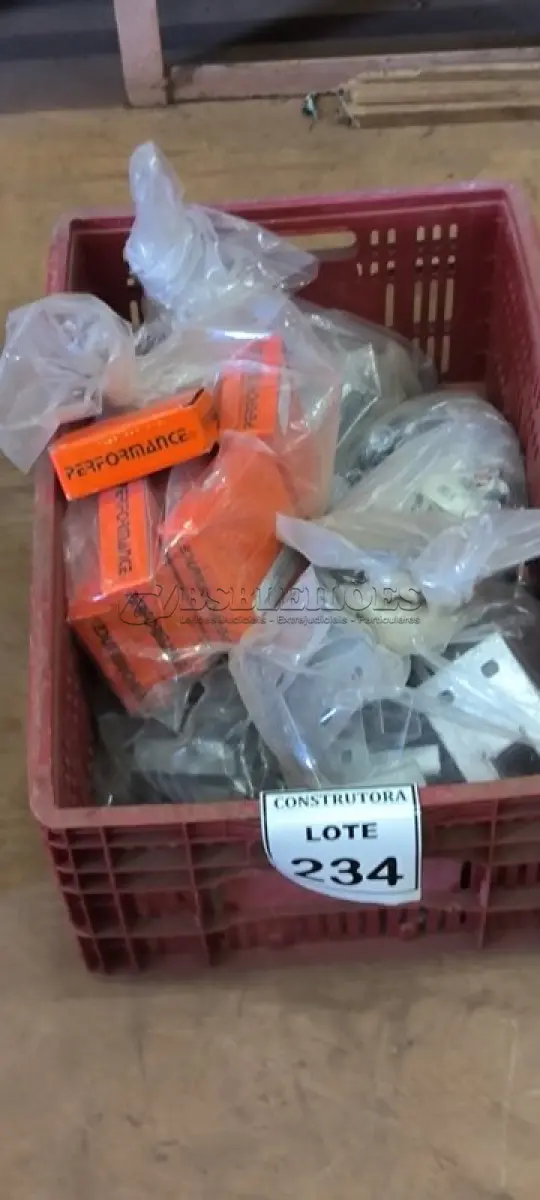 LOTE 234 - 01 LOTE COM PREGOS DE FINCAPINOS E DISCO DIAMANTADOS PARA POLIMENTO DE PEDRAS. (CAIXA ORGANIZADORA NAO INCLUSA) (NO ESTADO) ATENÇÃO! FAZER A VISITAÇÃO ANTES DE ARREMATAR, NÃO SABEMOS SE FUNCIONA, LEILÃO NÃO TEM GARANTIA E NEM DEVOLUÇÃO, SUJEITO A POSSÍVEIS AVARIAS VISÍVEIS/OCULTAS E/OU AUSÊNCIA DE COMPONENTES.