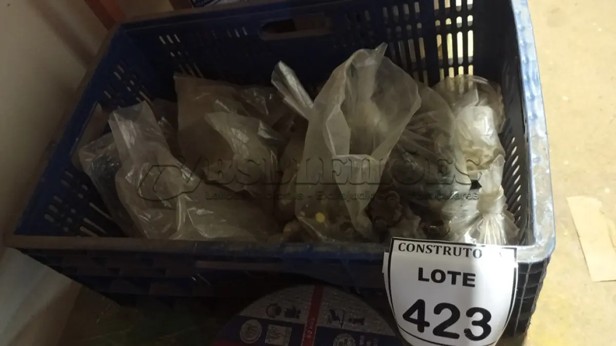 LOTE 423 - 01 LOTE COM CONECTOR PARA HASTER ATERRAMENTO E GRAMPOS PARA ATERRAMENTO. (NO ESTADO) ATENÇÃO! FAZER A VISITAÇÃO ANTES DE ARREMATAR, NÃO SABEMOS SE FUNCIONA, LEILÃO NÃO TEM GARANTIA E NEM DEVOLUÇÃO, SUJEITO A POSSÍVEIS AVARIAS VISÍVEIS/OCULTAS E/OU AUSÊNCIA DE COMPONENTES.