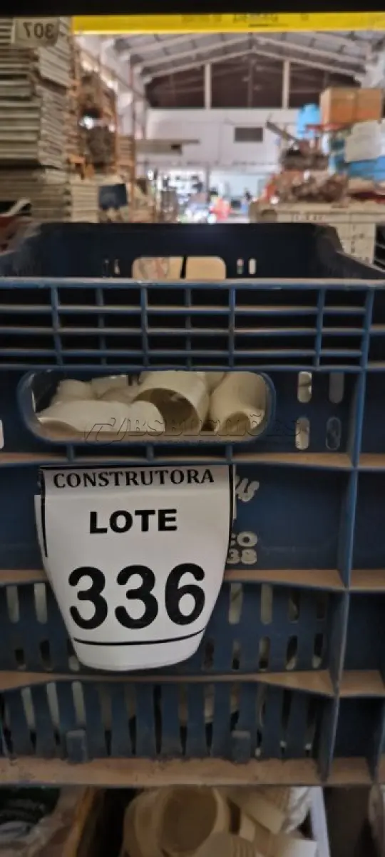 LOTE 336 - 01 LOTE COM REDUÇÕES 75X50, JOELHOS DN 50 E CURVA DE 40 PARA ESGOTO. (CAIXA ORGANIZADORA NAO INCLUSA) (NO ESTADO) ATENÇÃO! FAZER A VISITAÇÃO ANTES DE ARREMATAR, NÃO SABEMOS SE FUNCIONA, LEILÃO NÃO TEM GARANTIA E NEM DEVOLUÇÃO, SUJEITO A POSSÍVEIS AVARIAS VISÍVEIS/OCULTAS E/OU AUSÊNCIA DE COMPONENTES.