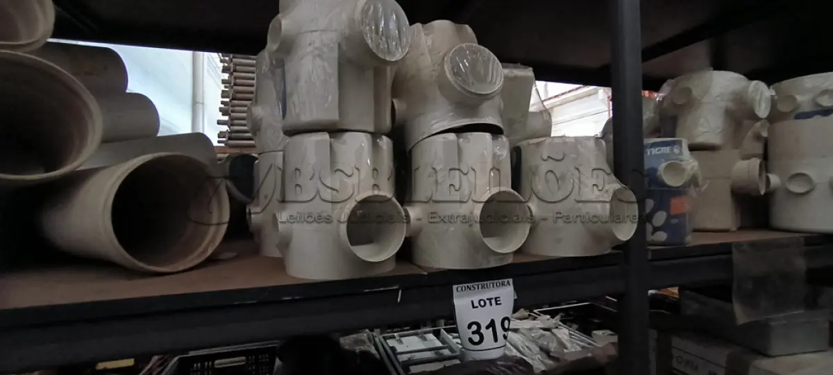 LOTE 319 - 01 LOTE COM CORPO CAIXAS SIFONADAS 150X185X75MM TIGRE. (NO ESTADO) ATENÇÃO! FAZER A VISITAÇÃO ANTES DE ARREMATAR, NÃO SABEMOS SE FUNCIONA, LEILÃO NÃO TEM GARANTIA E NEM DEVOLUÇÃO, SUJEITO A POSSÍVEIS AVARIAS VISÍVEIS/OCULTAS E/OU AUSÊNCIA DE COMPONENTES.