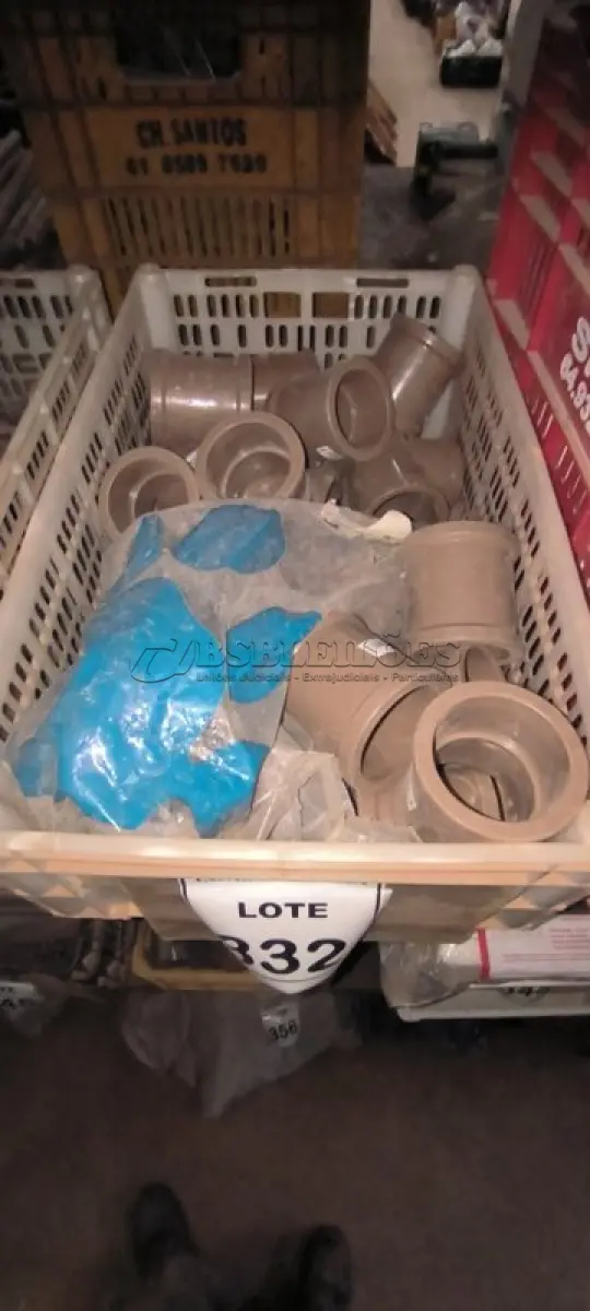 LOTE 332 - 01 LOTE COM TE DN 60, TE DN60X50 E LUVA SOLDÁVEL DE 60. (CAIXA ORGANIZADORA NAO INCLUSA) (NO ESTADO) ATENÇÃO! FAZER A VISITAÇÃO ANTES DE ARREMATAR, NÃO SABEMOS SE FUNCIONA, LEILÃO NÃO TEM GARANTIA E NEM DEVOLUÇÃO, SUJEITO A POSSÍVEIS AVARIAS VISÍVEIS/OCULTAS E/OU AUSÊNCIA DE COMPONENTES.