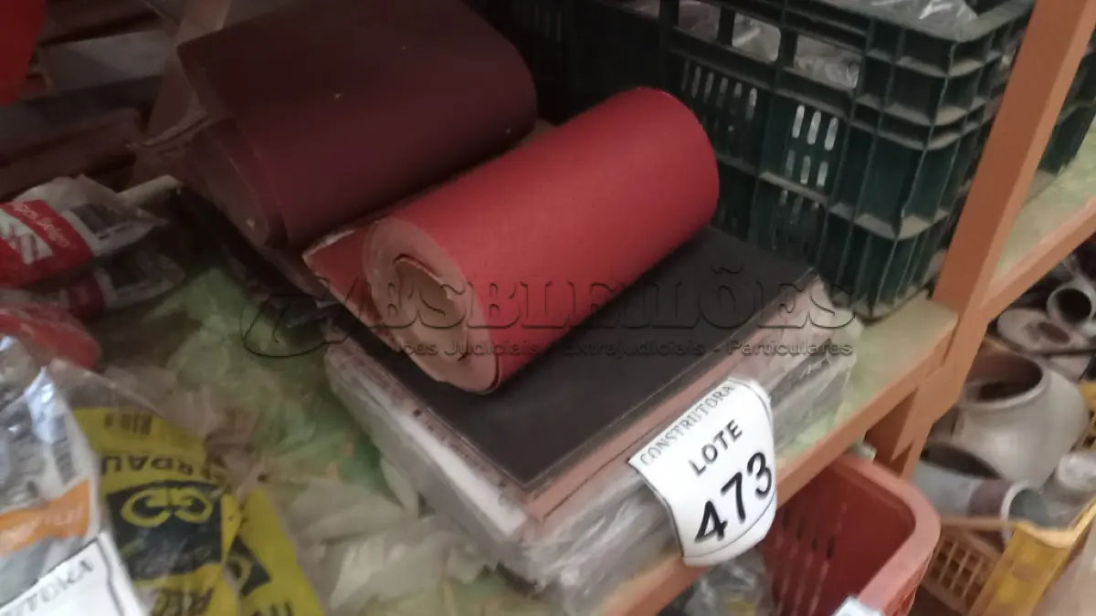 LOTE 473 - 01 LOTE COM LIXAS DIVERSAS. (NO ESTADO) ATENÇÃO! FAZER A VISITAÇÃO ANTES DE ARREMATAR, NÃO SABEMOS SE FUNCIONA, LEILÃO NÃO TEM GARANTIA E NEM DEVOLUÇÃO, SUJEITO A POSSÍVEIS AVARIAS VISÍVEIS/OCULTAS E/OU AUSÊNCIA DE COMPONENTES.