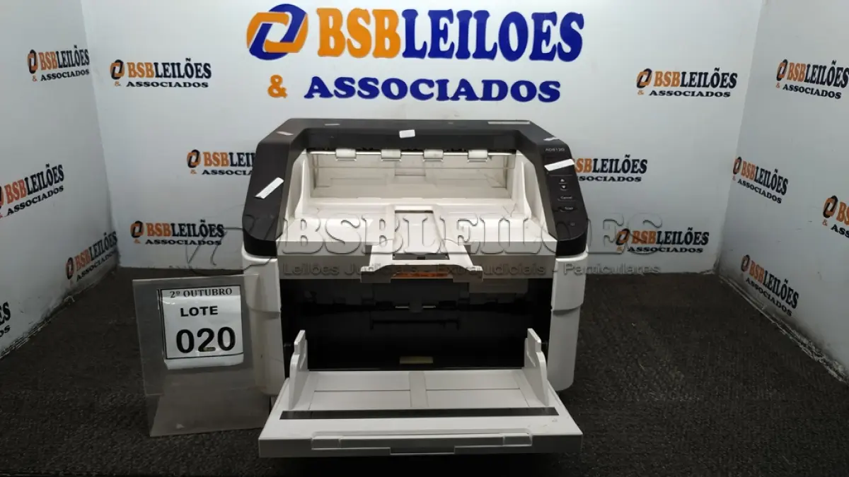 LOTE 020 - 01 SCANNER MARCA AVISION MODELO AD8120. (NO ESTADO) ATENÇÃO! FAZER A VISITAÇÃO ANTES DE ARREMATAR, NÃO SABEMOS SE FUNCIONA, LEILÃO NÃO TEM GARANTIA E NEM DEVOLUÇÃO, SUJEITO A POSSÍVEIS AVARIAS VISÍVEIS/OCULTAS E/OU AUSÊNCIA DE COMPONENTES.