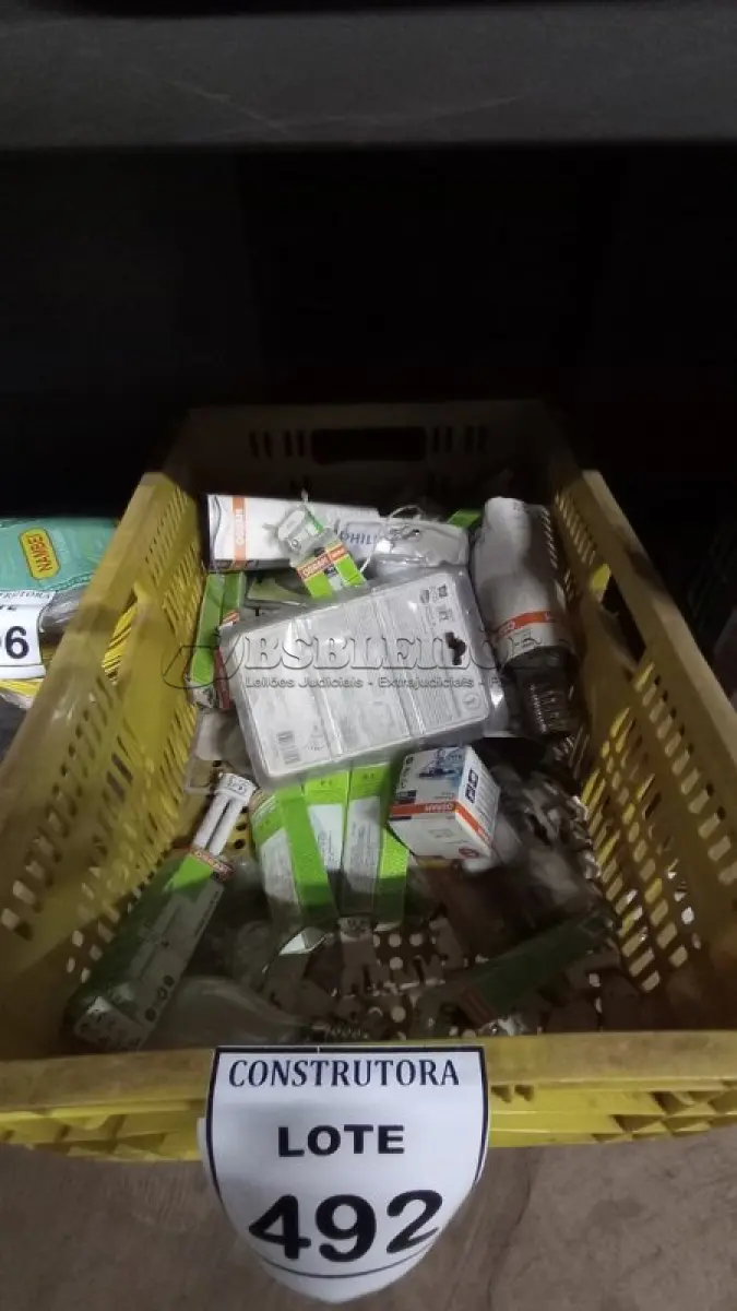 LOTE 492 - 01 LOTE COM LÂMPADAS DIVERSAS. (CAIXA ORGANIZADORA NAO INCLUSA) (NO ESTADO) ATENÇÃO! FAZER A VISITAÇÃO ANTES DE ARREMATAR, NÃO SABEMOS SE FUNCIONA, LEILÃO NÃO TEM GARANTIA E NEM DEVOLUÇÃO, SUJEITO A POSSÍVEIS AVARIAS VISÍVEIS/OCULTAS E/OU AUSÊNCIA DE COMPONENTES.