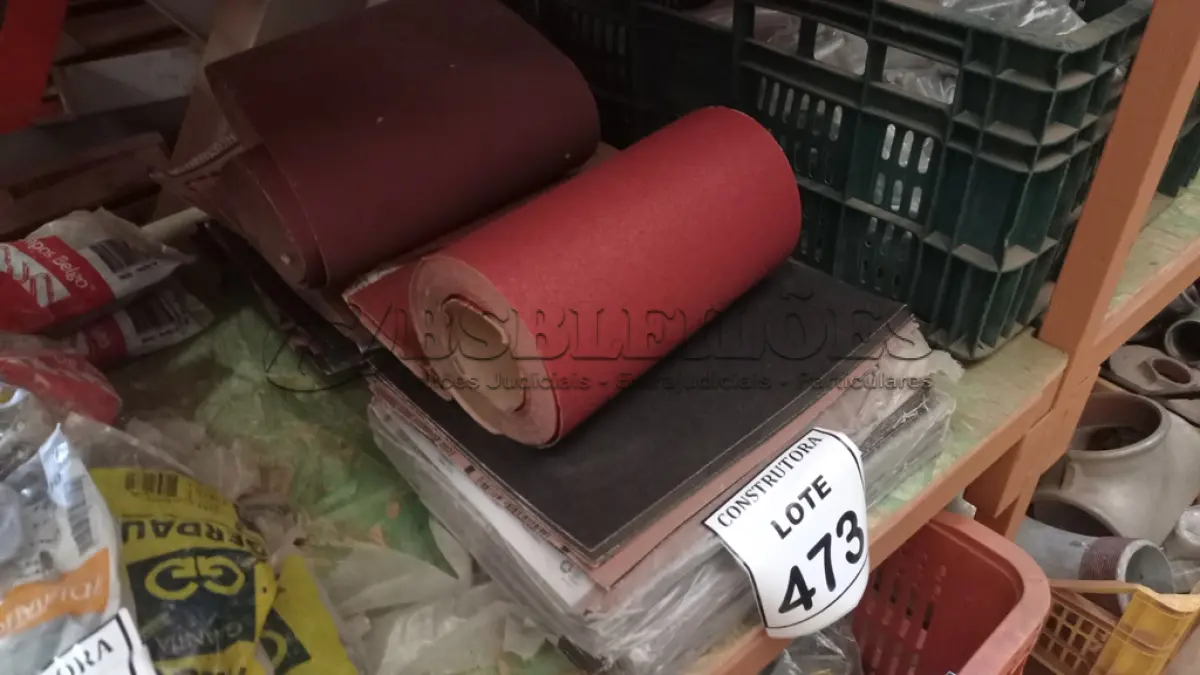 LOTE 473 - 01 LOTE COM LIXAS DIVERSAS. (NO ESTADO) ATENÇÃO! FAZER A VISITAÇÃO ANTES DE ARREMATAR, NÃO SABEMOS SE FUNCIONA, LEILÃO NÃO TEM GARANTIA E NEM DEVOLUÇÃO, SUJEITO A POSSÍVEIS AVARIAS VISÍVEIS/OCULTAS E/OU AUSÊNCIA DE COMPONENTES.